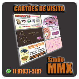 Cartões de Visita Studio MMX
