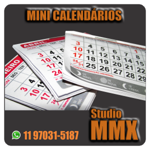 Mini Calendários Studio MMX